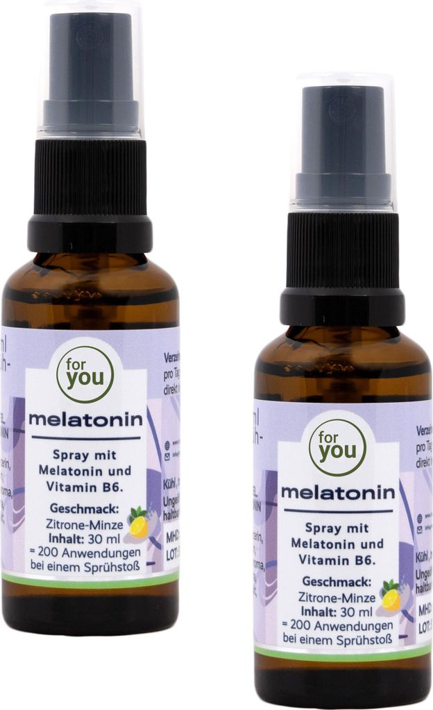 for you melatonin spray Doppelpack