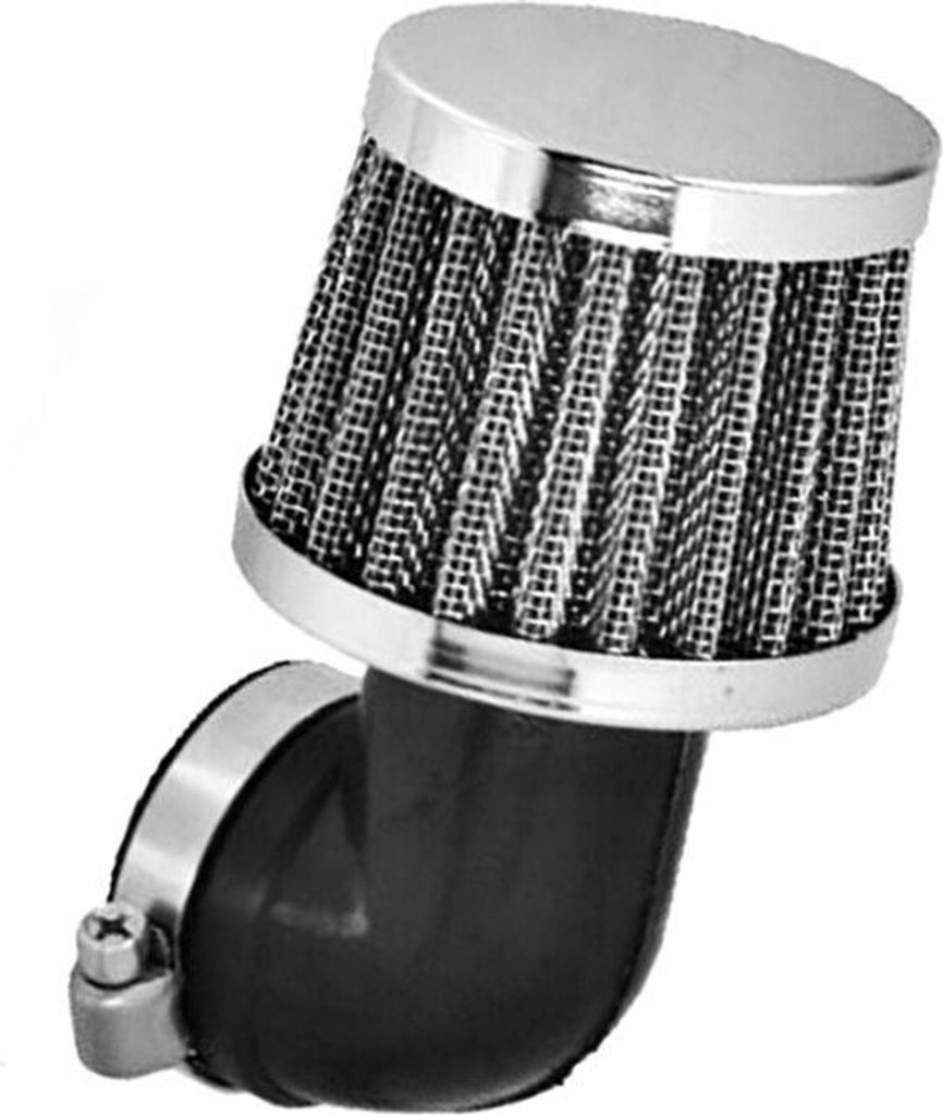 Luftfilter Sportluftfilter, Tuning 35mm, 90° Biegung, Produktbild 