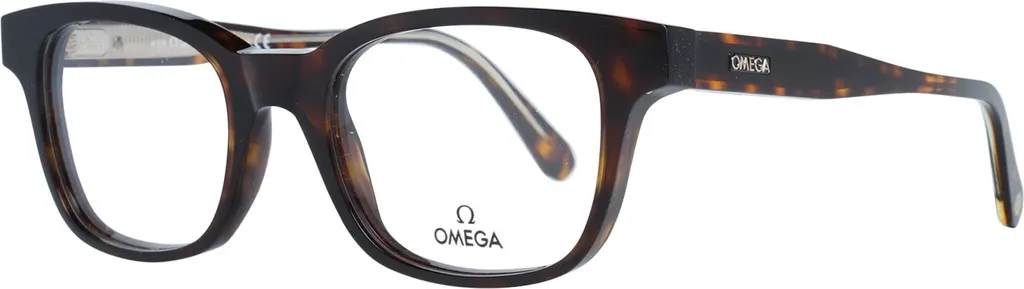 Omega OM5004-H 052 Monture Optique Homme Dark Havana Verre 52mm