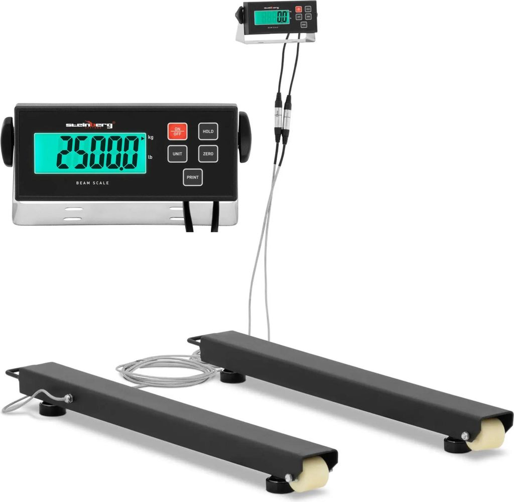 Waga Płozowa Belkowa Paletowa Lcd 2500 / 0.5 Kg 1000 X 100 Zdjęcie produktu 