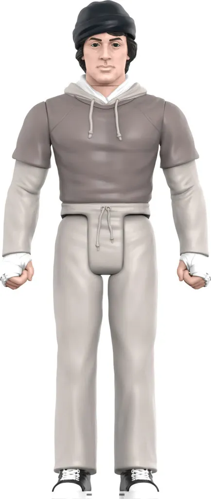 Statue Miniature Rocky Balboa ReAction pour Collectionneur de Figurines