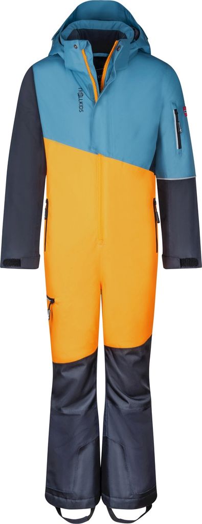 Trollkids Hallingdal Rennanzug Blau 110 cm Jungen,Mädchen Blau 110 cm