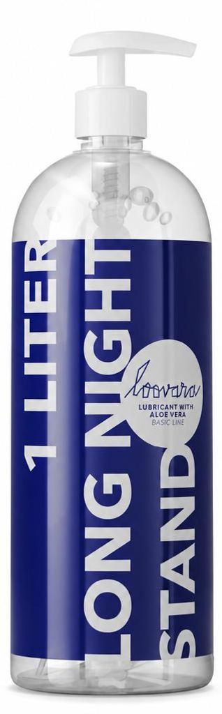 Loovara 1 Liter Long Night Stand, 1000 ml, Lubrykant na Zdjęcie produktu  Obraz wygenerowany przez AI