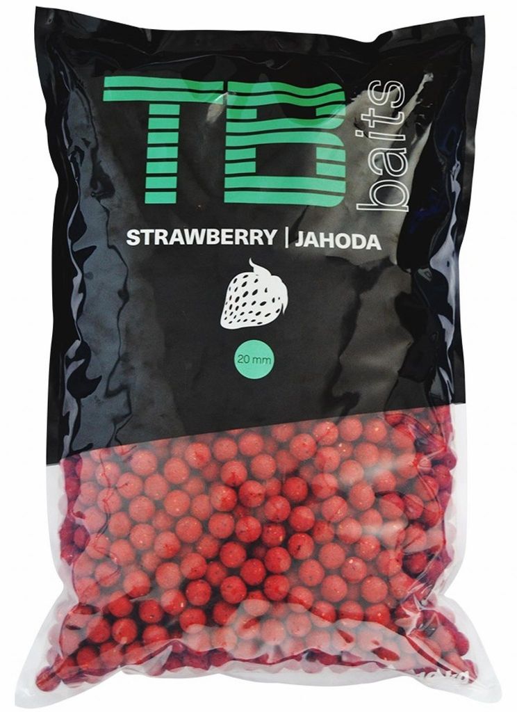 TB Baits boilies strawberry 20mm 10kg Obrázok produktu 