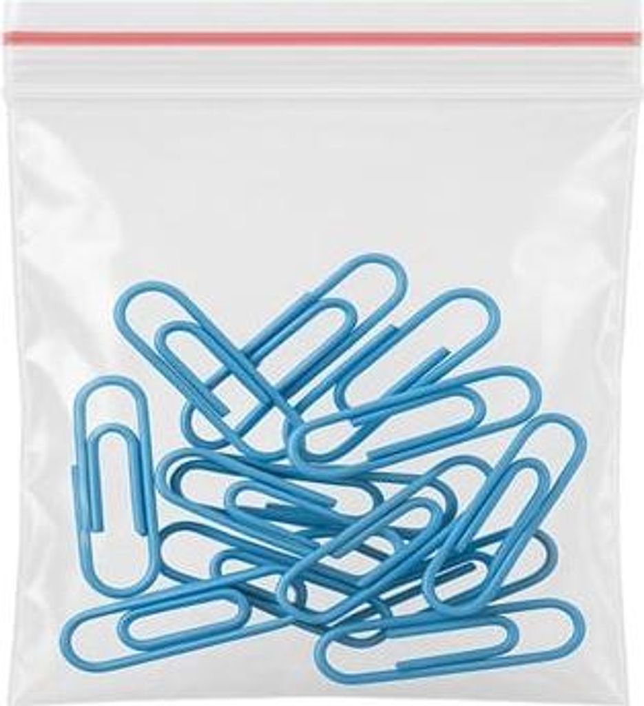 Zip-Beutel 160 x 160 mm, 100 Stück, TRANSPARENT, mit Schnellverschluss, LDPE