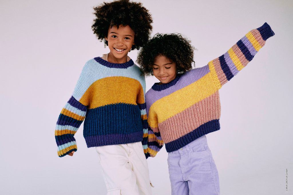 Lana Grossa KIDS No. 13 Strickmagazin mit 30 kreativen Produktbild 5