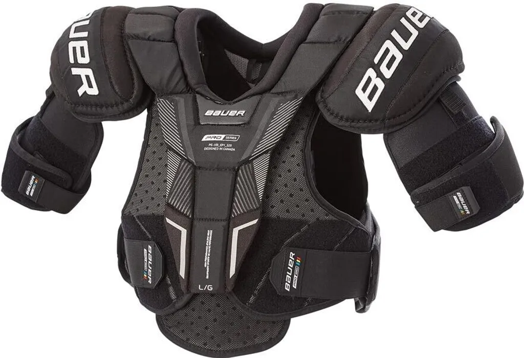 Protection d'épaule Bauer Pro Series Senior L pour Hockey sur Glace