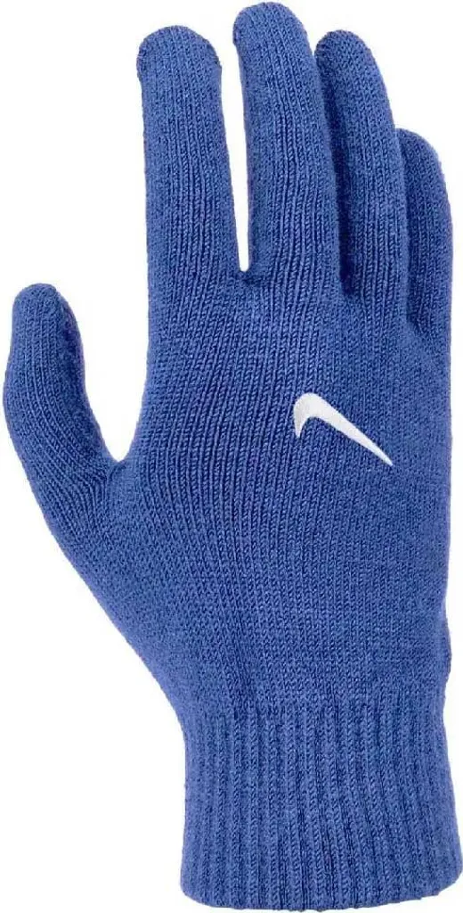 Nike Knit Swoosh 3.0 Blu Guanti Unisex M - Accessorio Invernale