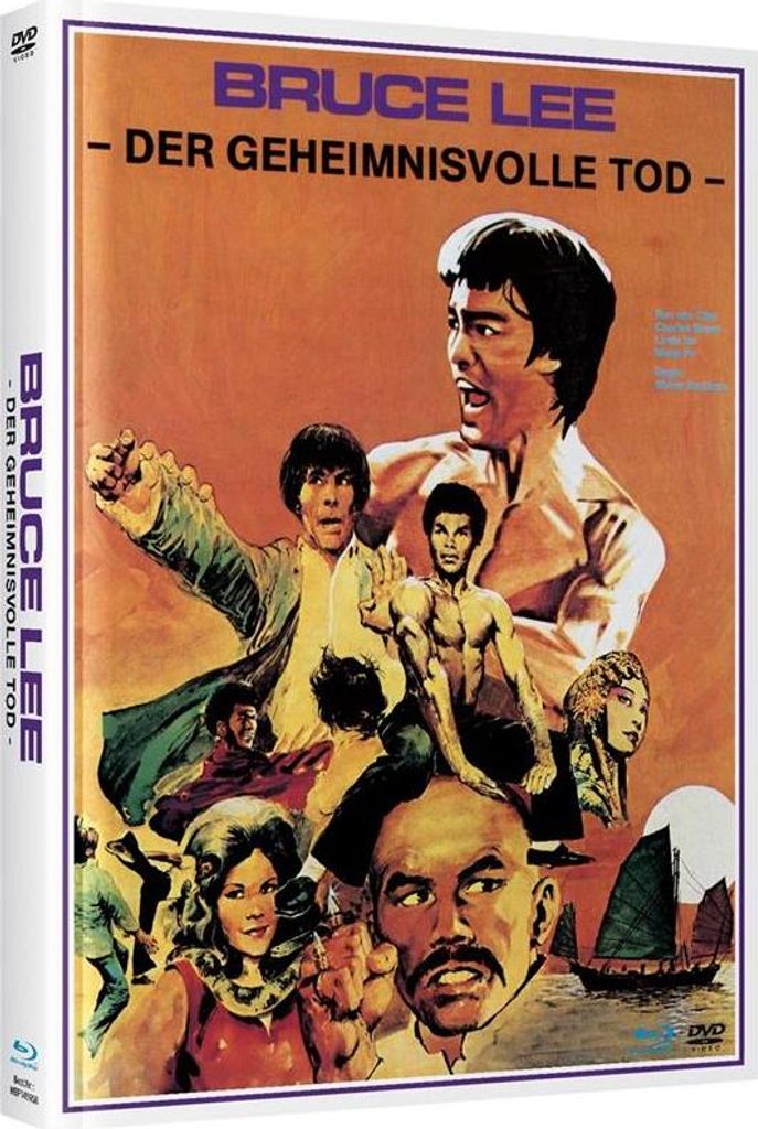 Bruce Lee - Der Geheimnisvolle Tod - Cover B (bd+dvd) - 375 Media - (Blu-ray Video / Eastern)