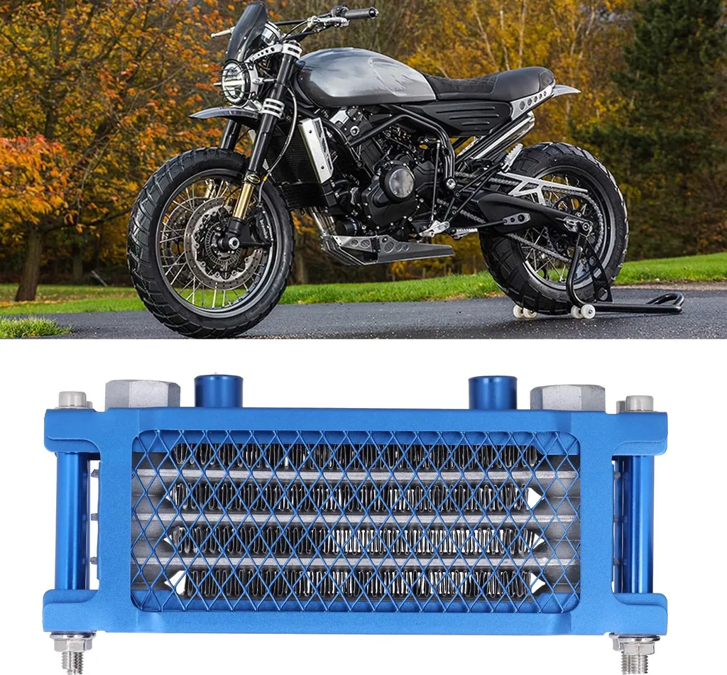 Kit refroidisseur d'huile universel pour moto Dirt Pit Bike 125cc-250cc