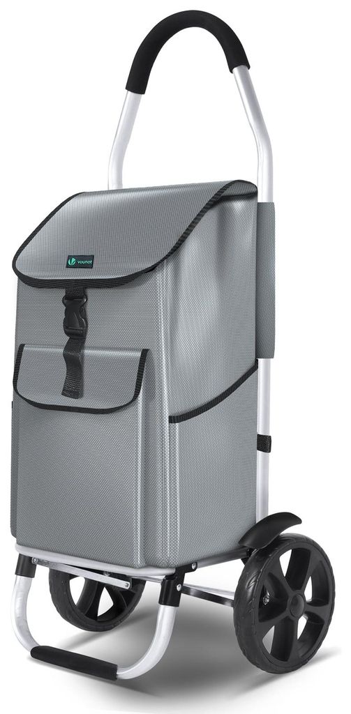 VOUNOT® 2 Räder Einkaufstrolley Klappbar mit 58L Produktbild 