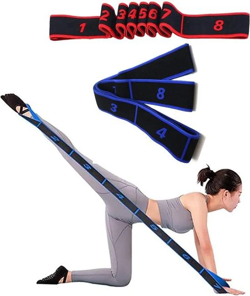 Élastiques de musculation et fitness pour exercices de yoga à domicile