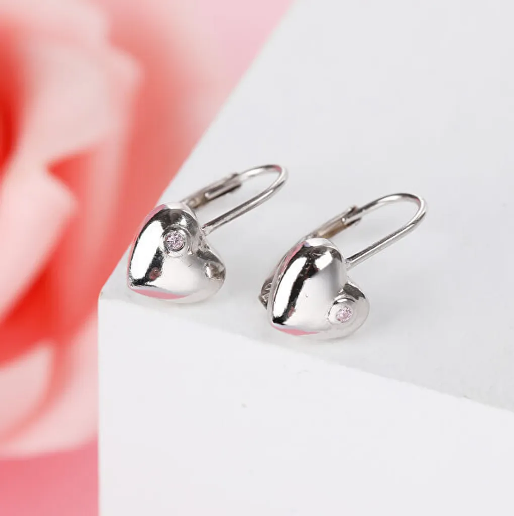 Orecchini Argento 925 Cuore Zirconia E0000557 | Qualità Certificata - 4