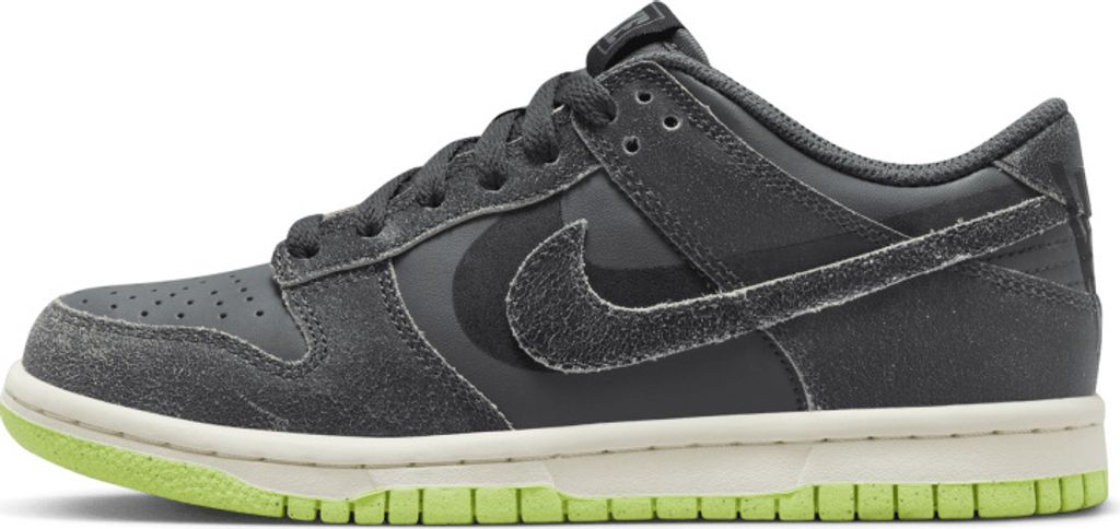 Nike Dunk Low Grey Green Halloween GS Sneaker - EU 36