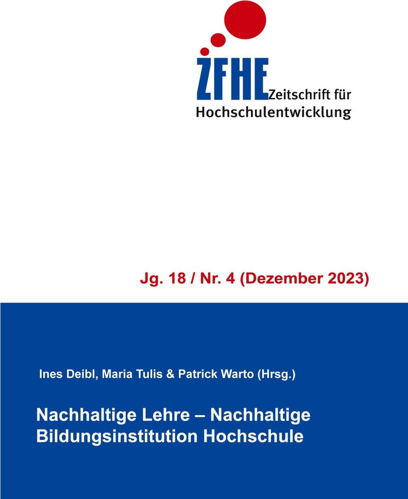 Nachhaltige Lehre - Nachhaltige Bildungsinstitution Hochschule
