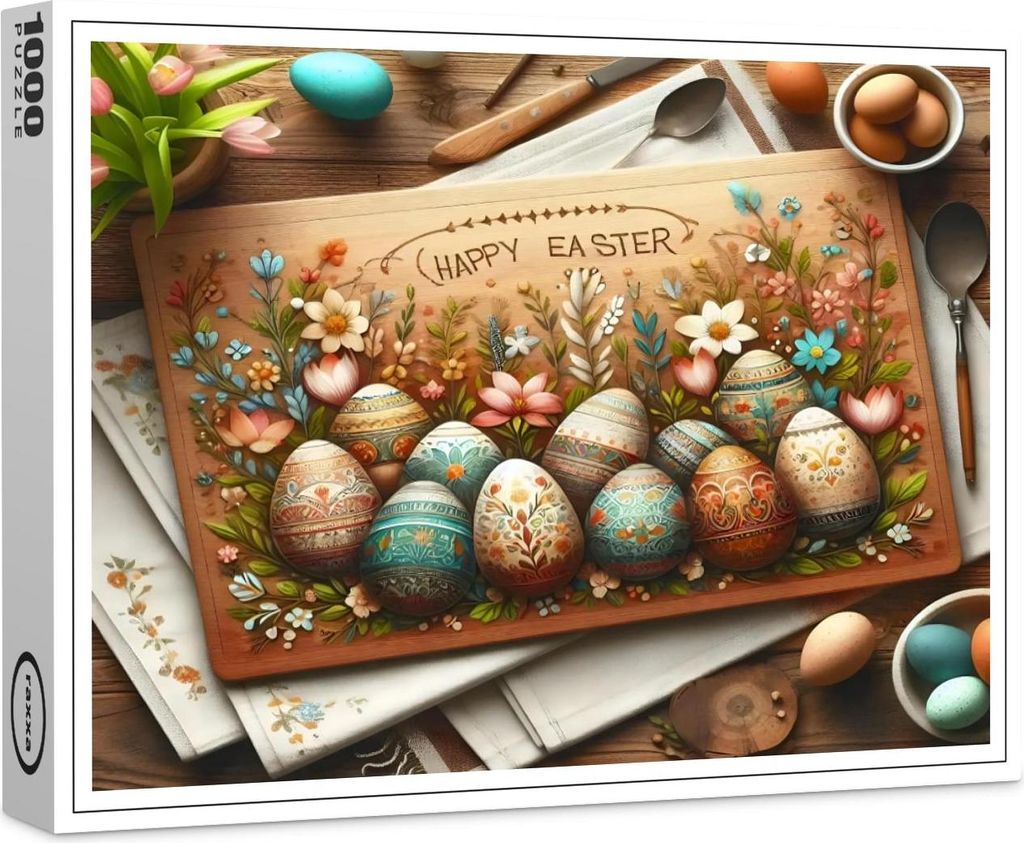 raxxa Premium-Puzzle "Ein Fest der feinen Dinge", 1000 Teile