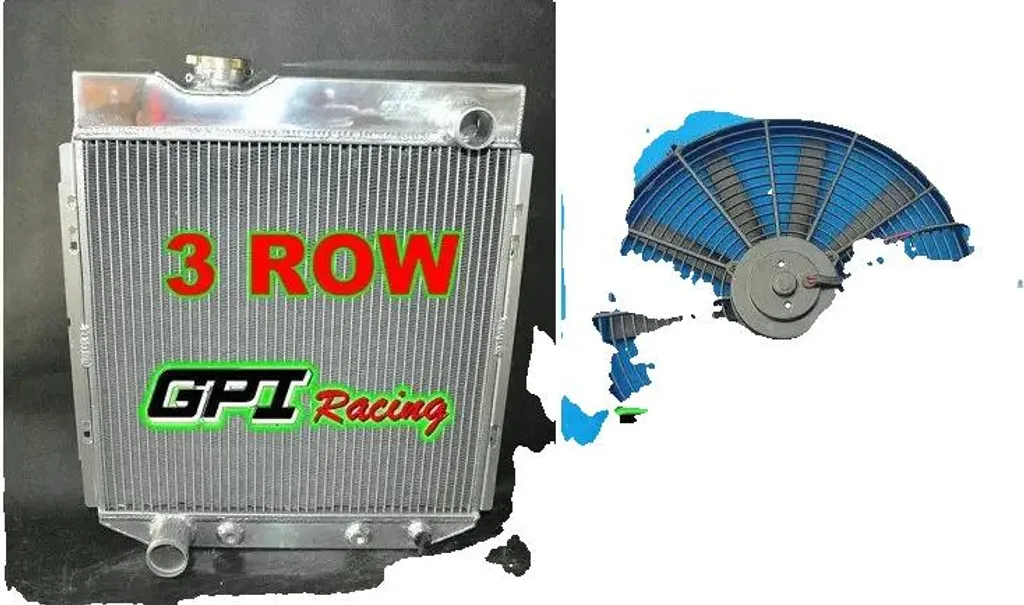 Radiateur Aluminium Anti-Surchauffe avec Ventilateur Haute Performance