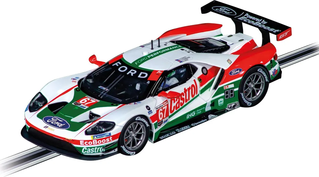 Voiture Slot Carrera Ford GT Race Car No.67 à l'échelle 1:24 Digital