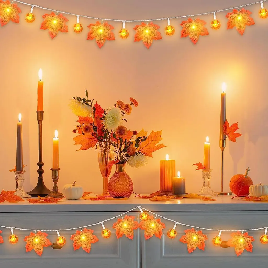 Ghirlanda di Halloween fai da te con fantasmini luminosi | Zigzagmom