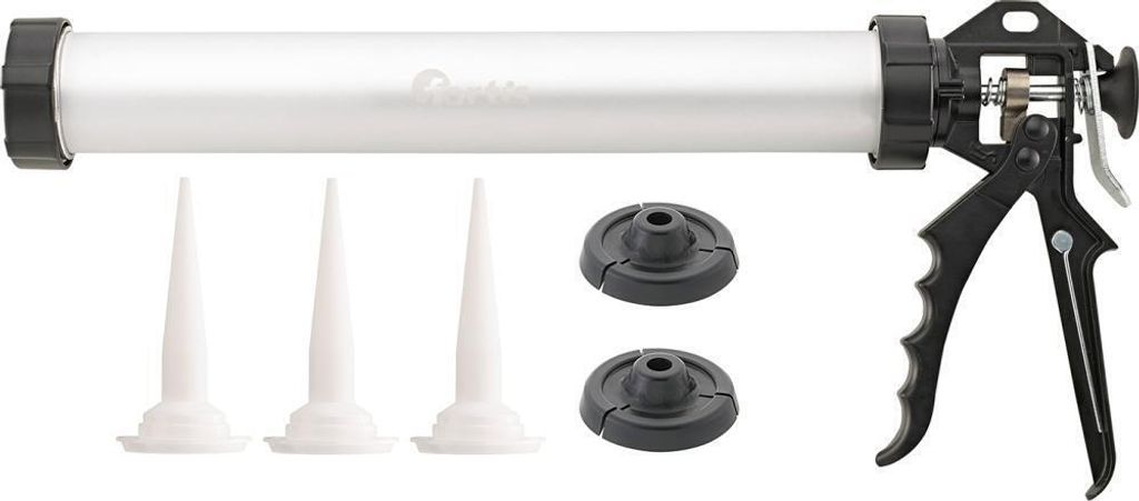 Kartuschenpistole Profi mit 3Spitzen 600ml FORTIS