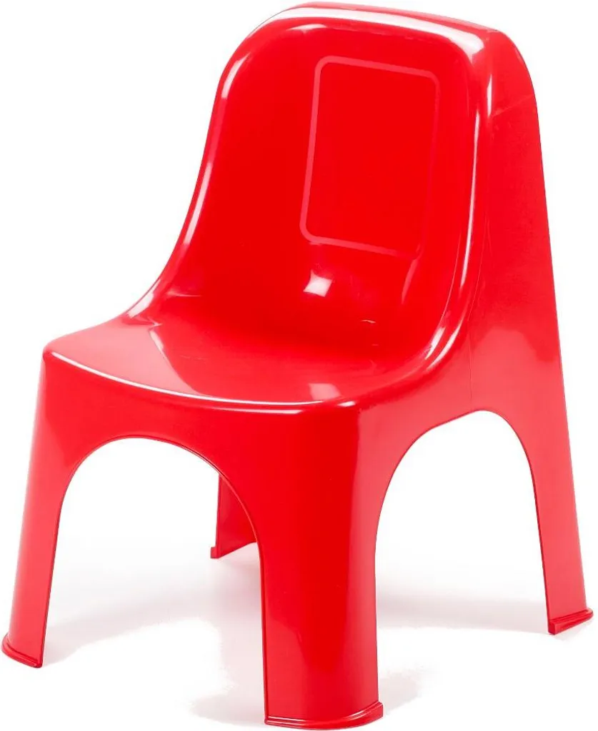 Sedia da Giardino per Bambini Rossa Impilabile Baby Premium