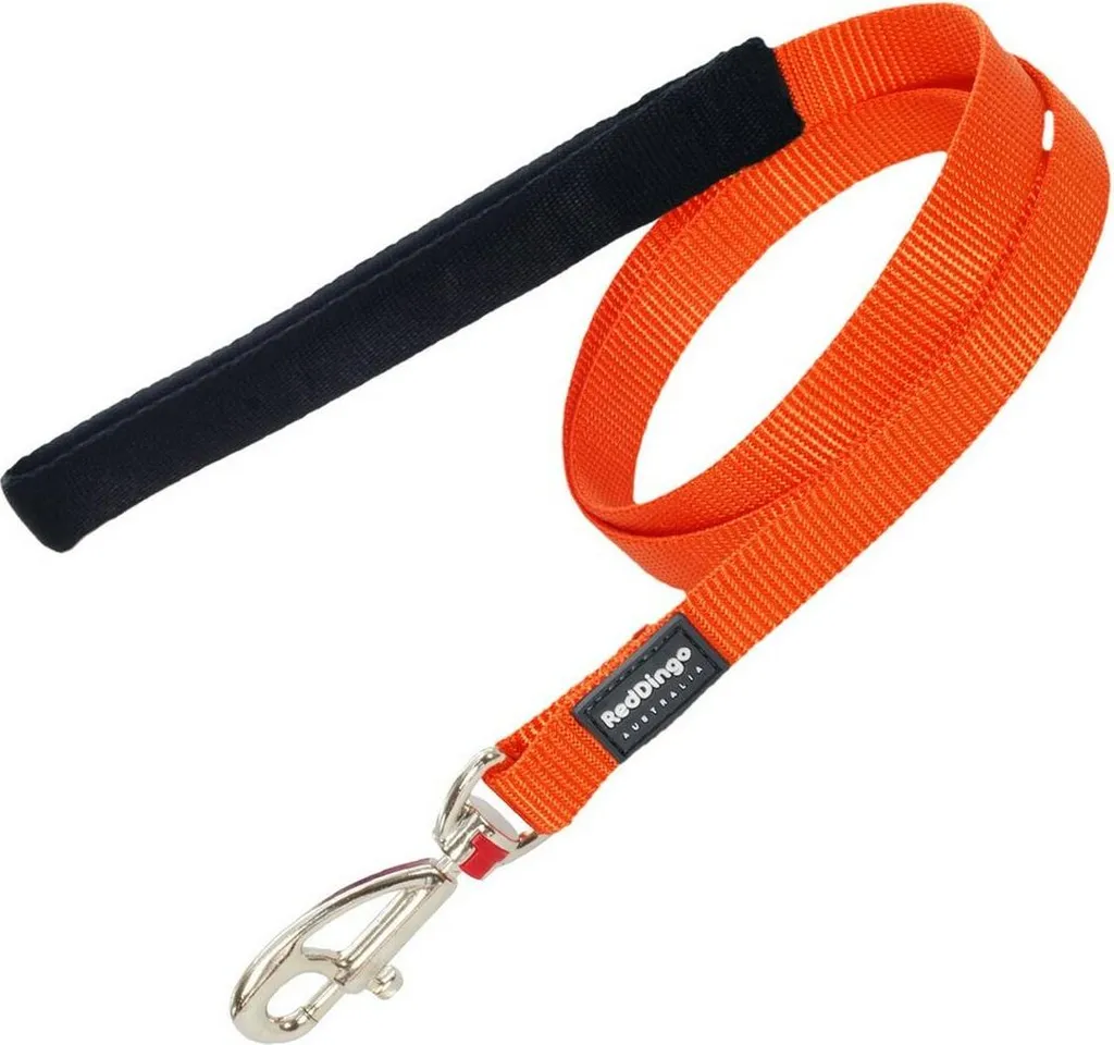 Red Dingo Guinzaglio Arancione 1,2m x 25mm: Sicurezza City