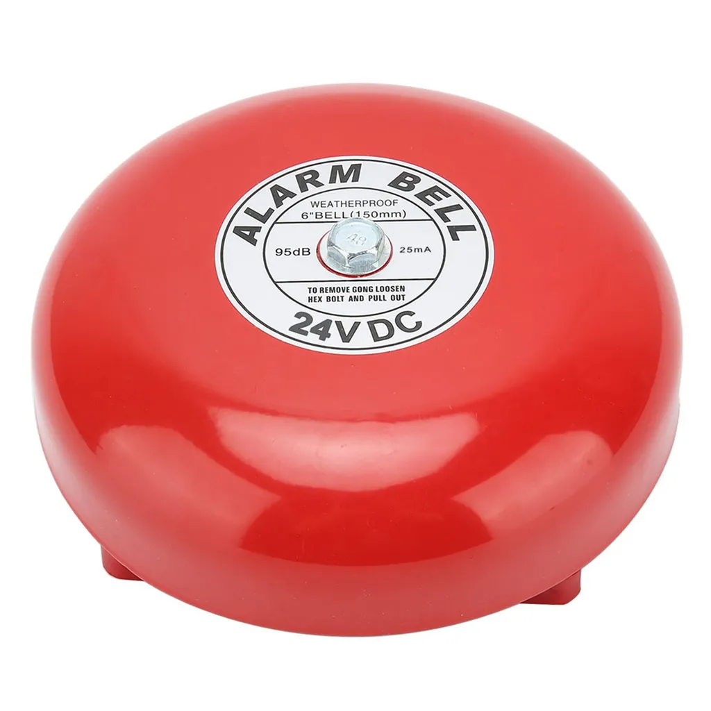 Campanello d'Allarme Elettrico Interno Metallo Rosso 220V - Offerta