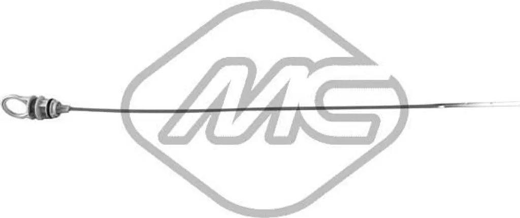 Asta Livello Olio Metalcaucho 39233 per Renault Master 2.3 dCi 111401435R