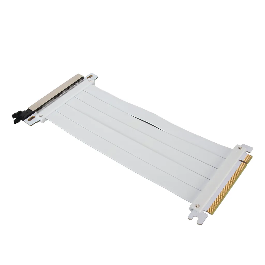 Câble Extension PCIe 4.0 Blindé EMI 25cm avec Support GPU 16x Direct - 2