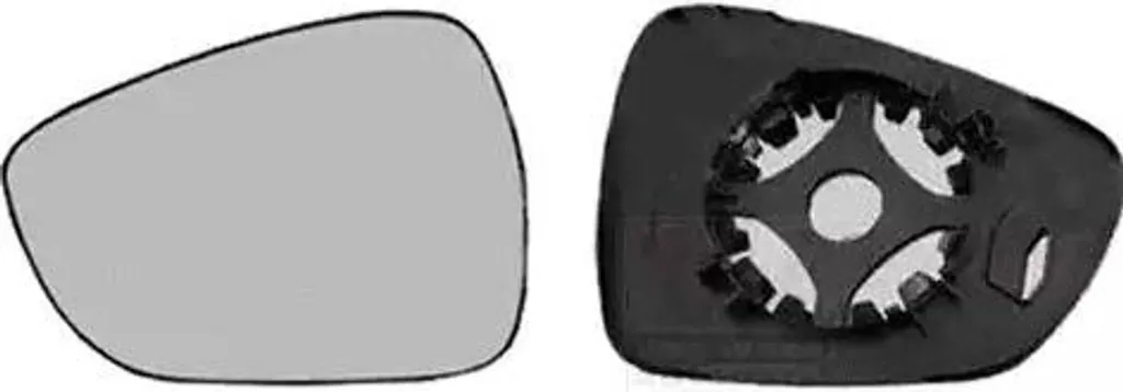 Rétroviseur chauffant convexe VAN WEZEL 0952837 gauche CITROËN C3 II