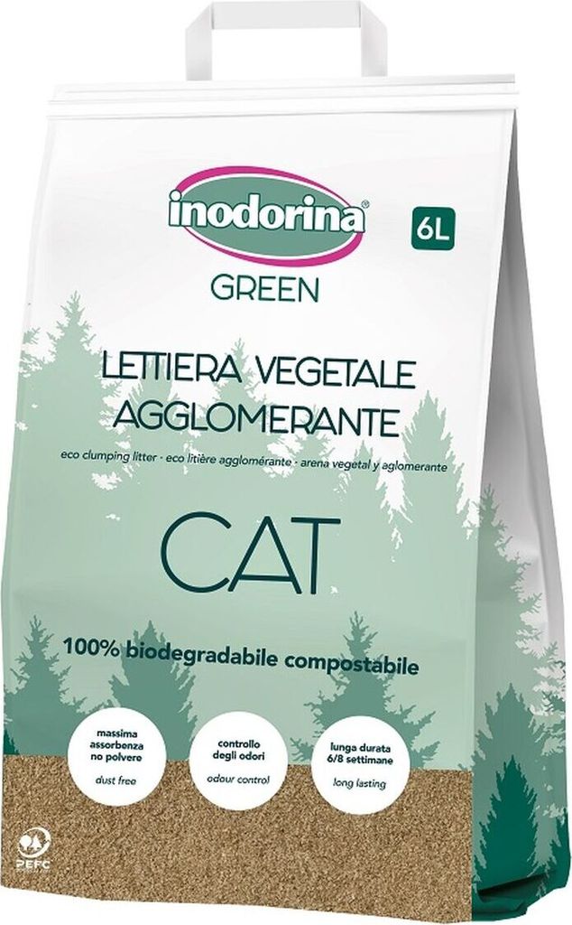 Katzenstreu Inodorina Parfümfrei 6 L