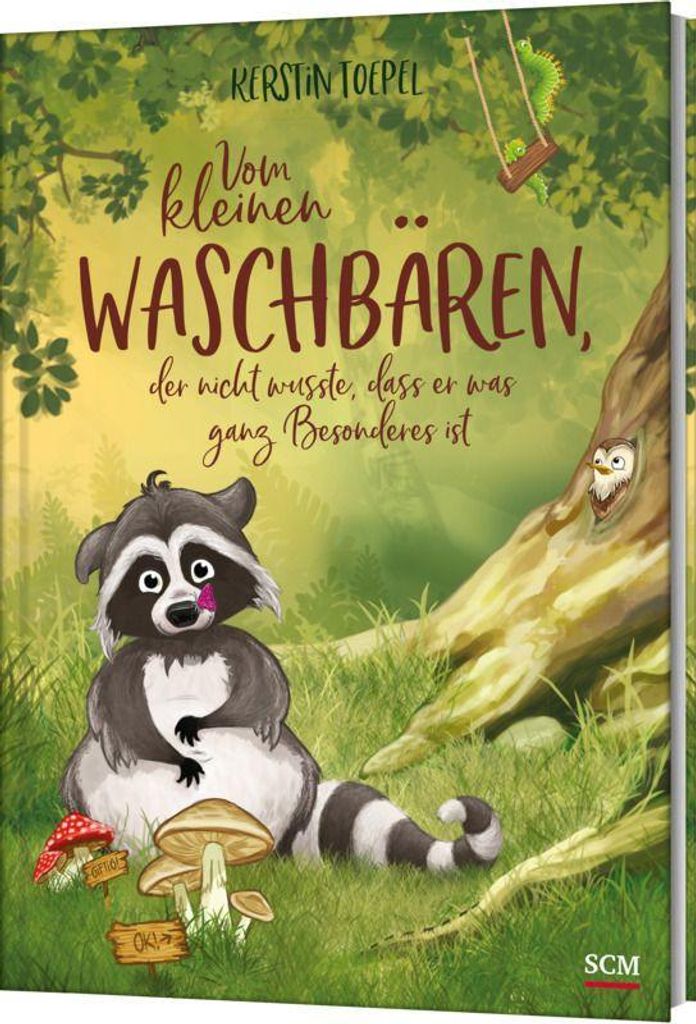 Vom kleinen Waschbären, der nicht wusste, dass er was ganz Produktbild 