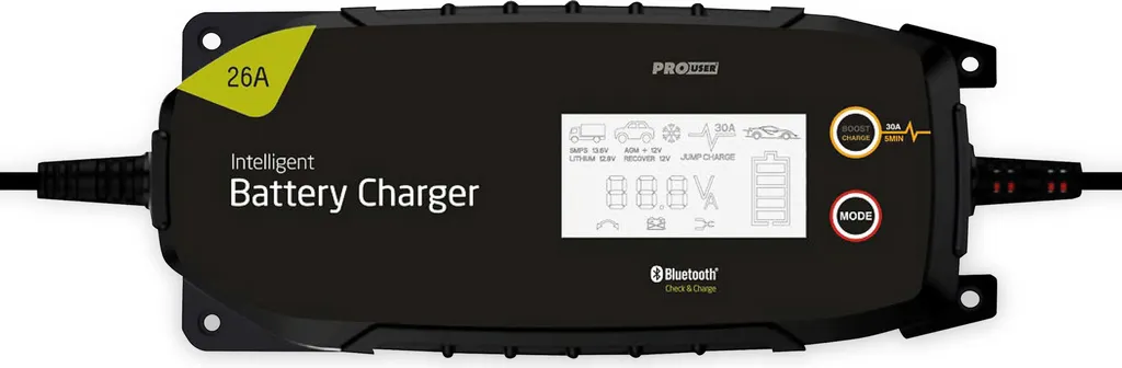 ProUser IBC26000B Chargeur de Batterie 26A Intelligent et Connecté