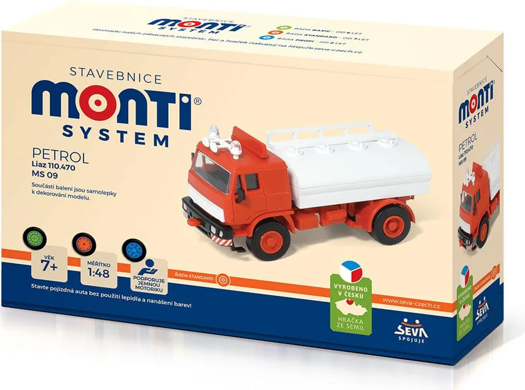 Benes et Lát Monti System MS 09 Essence Maquette Camion à Monter