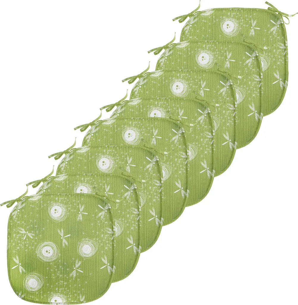 Coussin pour Chaise de Salle à Manger Lot de 8 Décoration Cuisine