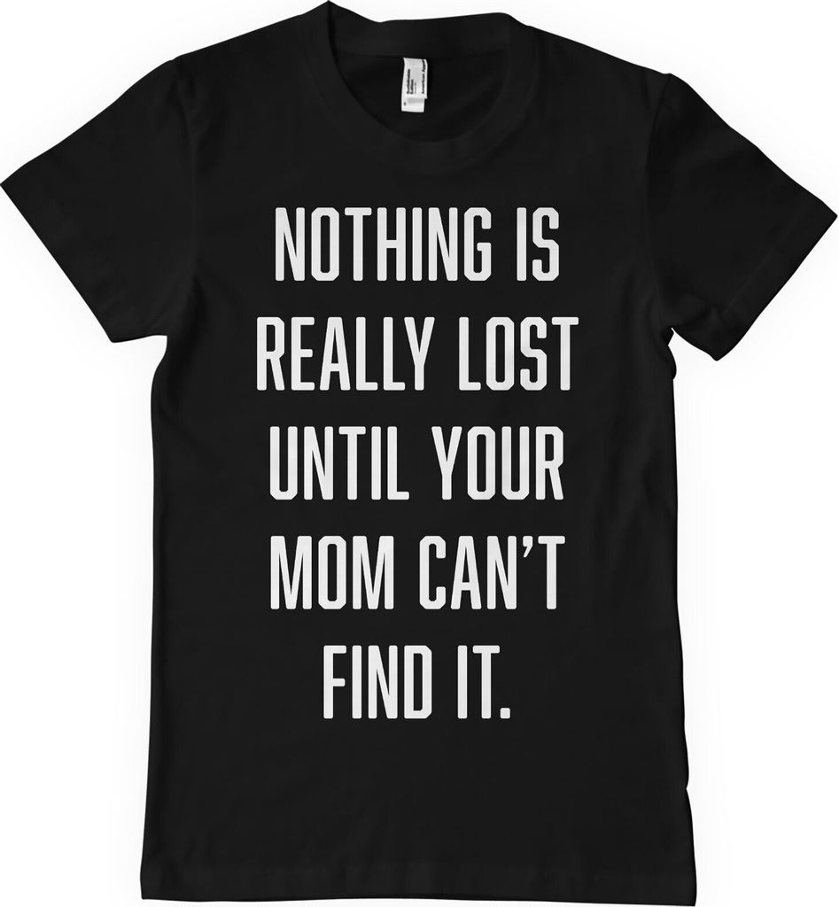 Nothing Is Lost T-Shirt - X-Large - Black