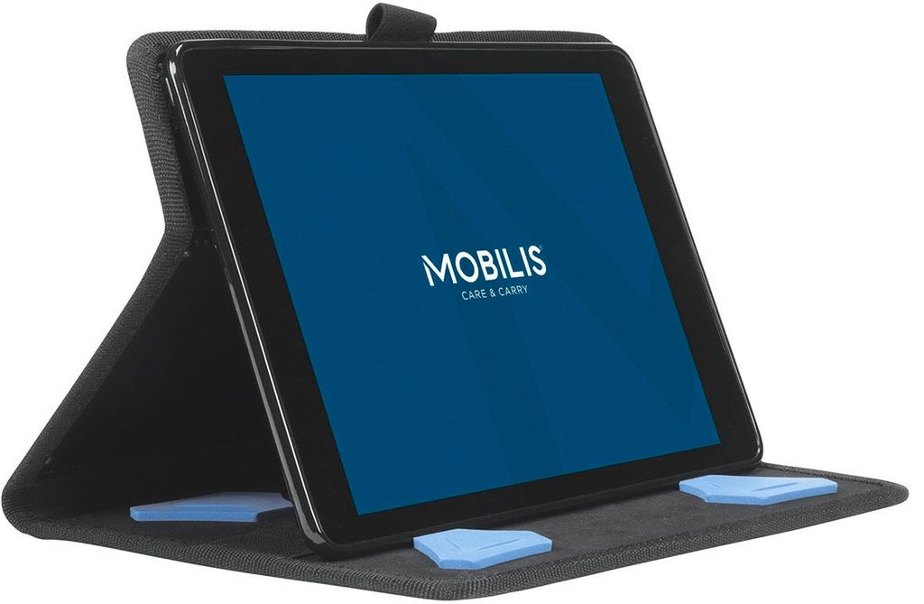 Mobilis Galaxy Tab A Doppelseitiges Cover Schwarz Schwarz One Size