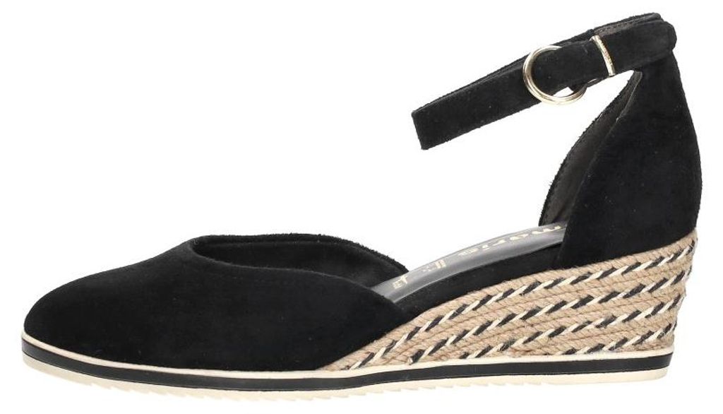 Tamaris Sandalen Touwzool  Sandalen Touwzool - Zwart - Maat Produktbild 