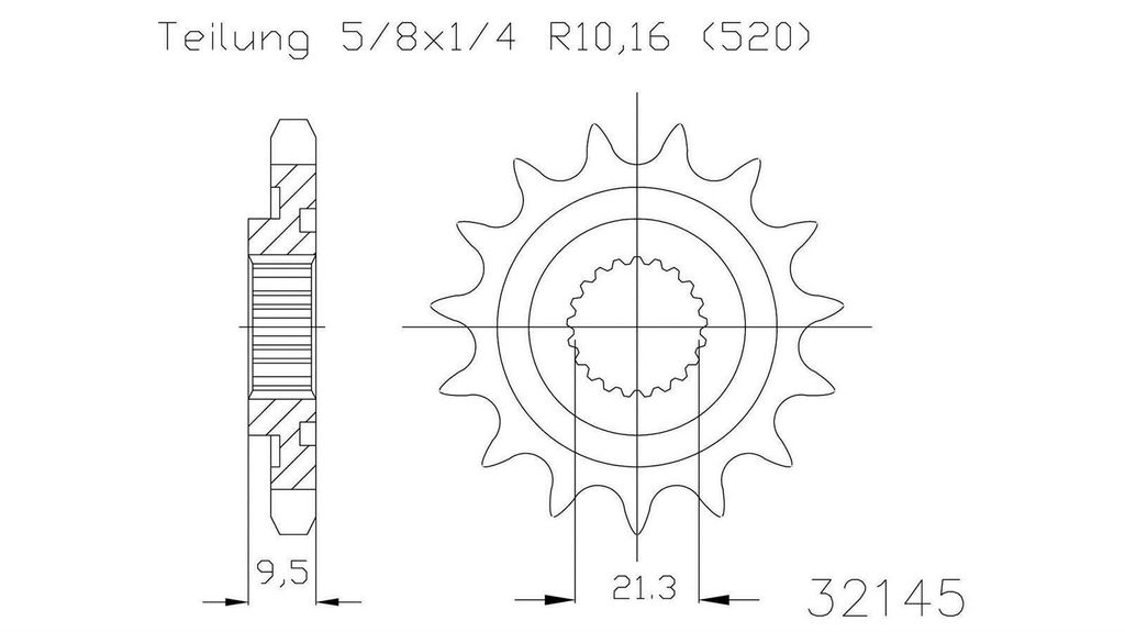 Esjot Ritzel 520 13Z Standard