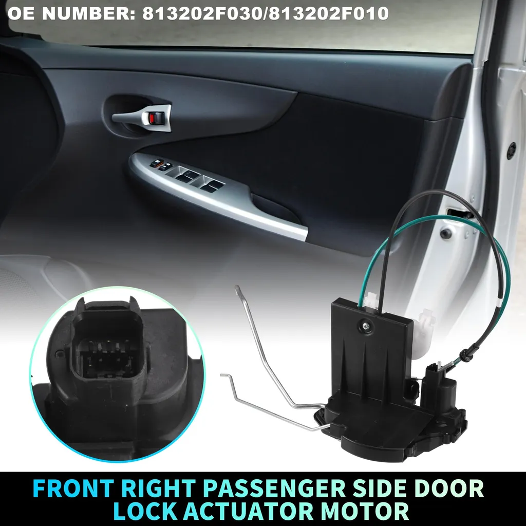 Actionneur Serrure Porte Avant Droit avec Câble Kia Spectra 813202F030