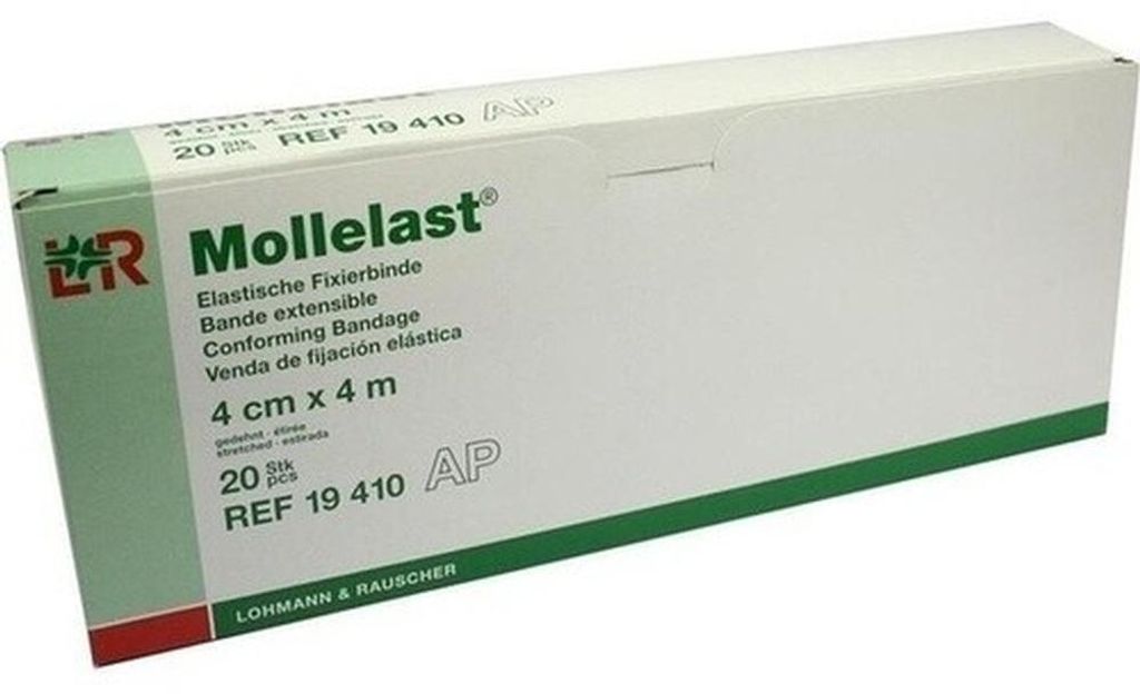 Lohmann & Rauscher Mollast, polyamide, viscose, wit, 4000 Productafbeelding 