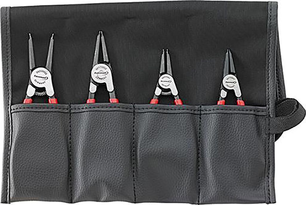 FORMAT Sicherungsringzangen-Set 8-teilig, Länge:nv, Größe:nv, Ausführung:4-teilig, Form:nv, Anzahl der Teile:nv, Wellen-Ø:nv, für Durchmesser:nv