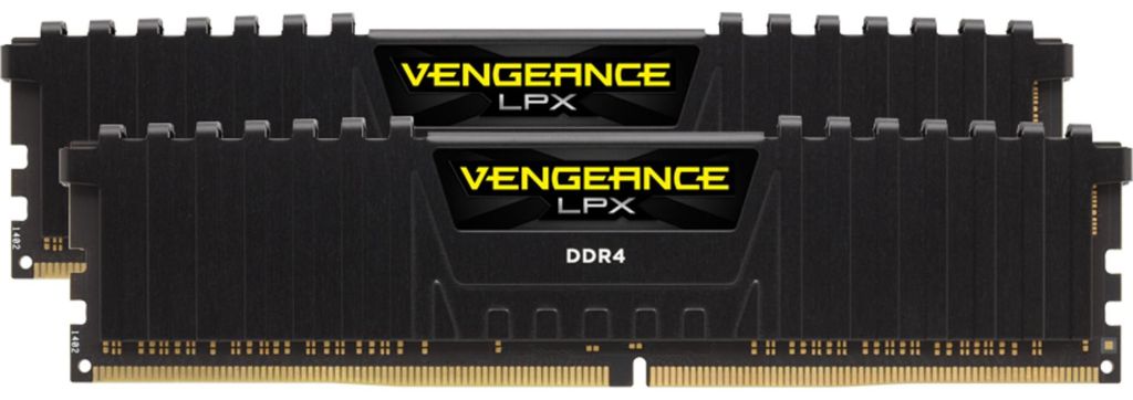 DDR4  16GB PC 2133 CL13 CORSAIR KIT (2x8GB) Vengeance Black Image du produit 