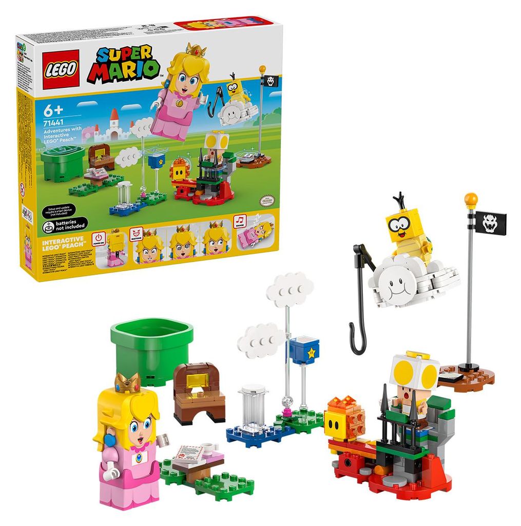 LEGO Super Mario Abenteuer mit der interaktiven LEGO Peach, Produktbild 