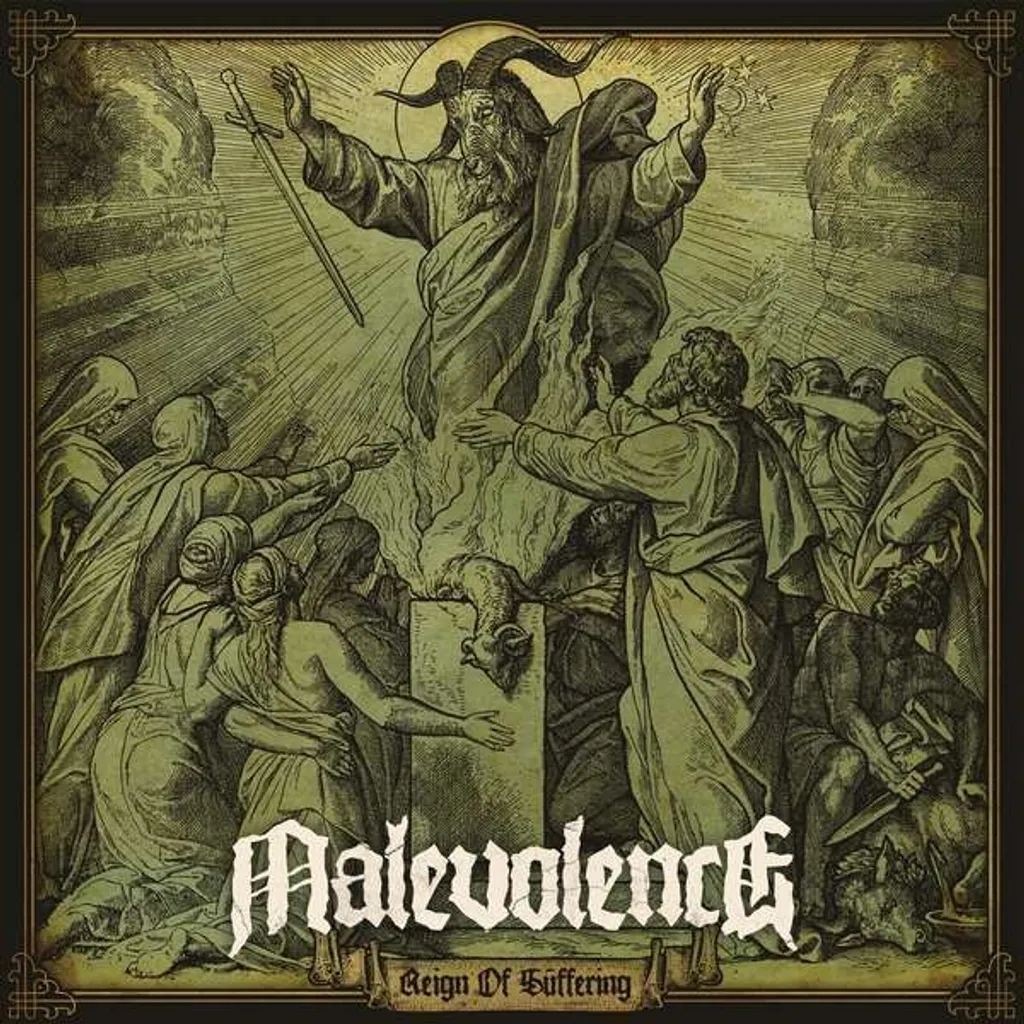 Reign Of Suffering Malevolence Vinyle Vert Édition Limitée 180g Audiophile