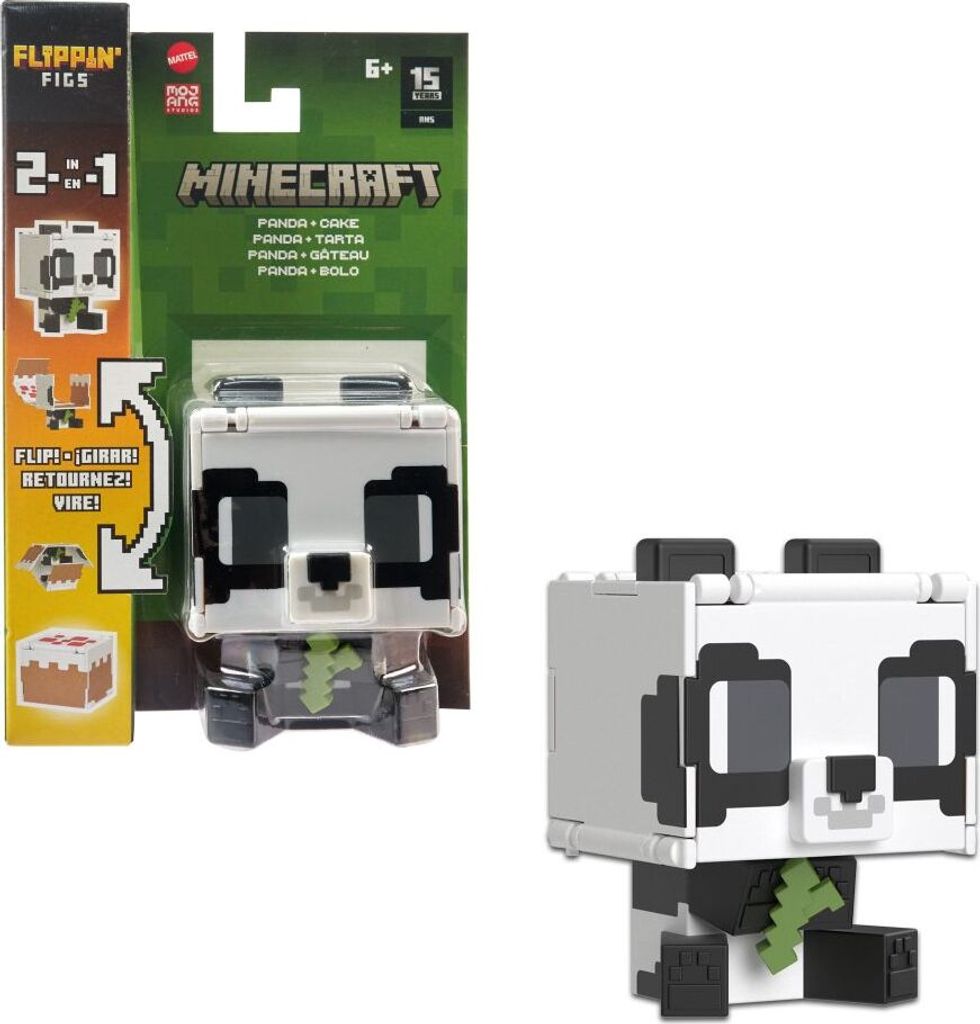 Minecraft Flippin' Figs Figurensammlung, 2-in-1-Spielfigur, Produktbild 