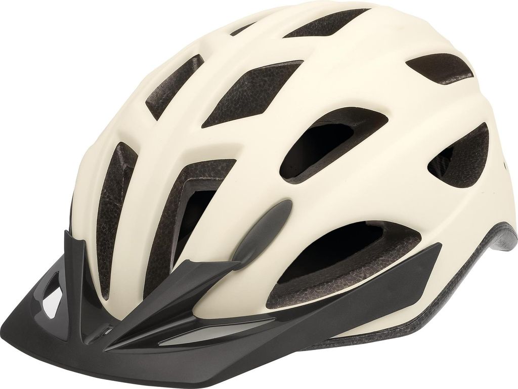 Polisport Helm City" Go Gr.M Cream Matt weiß