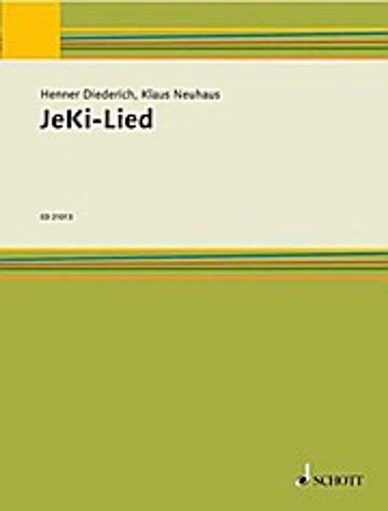 Jedem Kind ein Instrument JeKi-Lied für Kinderchor und Instrumente, Chorpartitur