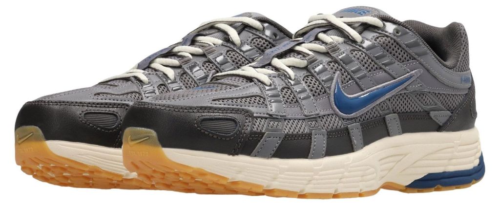 Nike P-6000 Sportlicher Herren Sneaker Grau Blau Beige mit Produktbild 