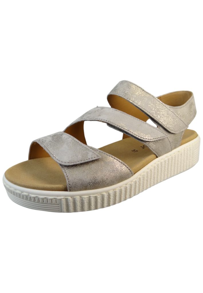 Gabor Komfort Sandalen - 23.600.62 Damen 31353439343936 Gold 38 EU